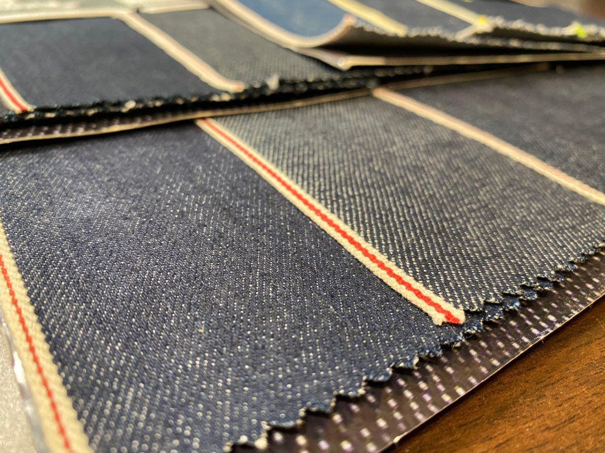 Vintage Denim - Custom Printed Fabric